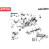 Vue éclatée Ryobi EBS800V 4000444135#01