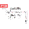 Vue éclatée Ryobi RAD1801M-0 4000444969#01