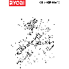 Vue éclatée Ryobi CHI1442PHGA40 5133001188#1#01