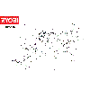 Vue éclatée Ryobi RBV2800S 5133001222#1#01