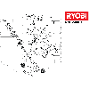 Vue éclatée Ryobi RSH2400R 4000444337#01