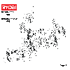 Vue éclatée Ryobi RCS4040CB 5133001676#1#01