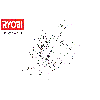Vue éclatée Ryobi RLM36X40H2 099700007#01