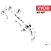 Vue éclatée Ryobi RLT4027 099113001#01