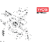 Vue éclatée Ryobi RBC36X26B 090923001DG9#01