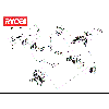 Vue éclatée Ryobi R18I-0 4000444145#01