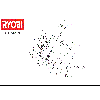 Vue éclatée Ryobi RLM36X40H 099700001#01