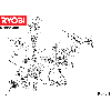 Vue éclatée Ryobi RCS5140B 4000170026#01