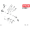 Vue éclatée Ryobi RBC26SBB 4000444285#01