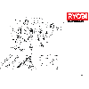 Vue éclatée Ryobi RHT6560RL 4000444205#01