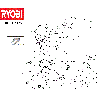 Vue éclatée Ryobi RLM36X40H40_=_B 4000444178#01