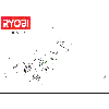 Vue éclatée Ryobi RFT254 4000444232#01