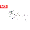 Vue éclatée Ryobi RBV3000CESV 4000444674#01