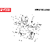 Vue éclatée Ryobi RWS1250GB 5133002194#1#01