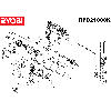 Vue éclatée Ryobi RPD21000K 4000444260#01
