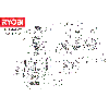 Vue éclatée Ryobi RRT1600-K_1600W_EU 4000444421#01