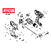 Vue éclatée Ryobi R18PD-0_18V 4000444521#01