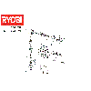 Vue éclatée Ryobi RAG600-G115__IN2 4000444528#01