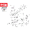 Vue éclatée Ryobi RLM36X46L5H 4000444179B#01