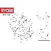 Vue éclatée Ryobi RBDS4601G 4000444865#01