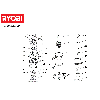 Vue éclatée Ryobi RVC-1430PPT-G 4000444841#01