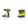 Vue éclatée Ryobi R18DDPS-LL15S_DRILL+SANDER 5133002783#1#01