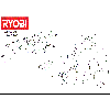 Vue éclatée Ryobi RAP1500G 4000462051#01