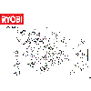 Vue éclatée Ryobi R18PL-0 4000462310#01