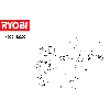 Vue éclatée Ryobi R18DD3-215S 4000462296#01