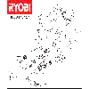 Vue éclatée Ryobi RY36LMX51A-160 4000475156#01