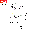 Vue éclatée Ryobi RY18LMH37A-225 4000475164#01