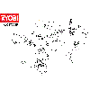 Vue éclatée Ryobi EMS190DC 4000475045#01