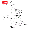 Vue éclatée Ryobi RY18HTX60A-0 4000475419#01