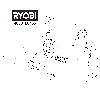 Vue éclatée Ryobi RY18BPSB-0 4000486465#01