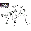 Vue éclatée Ryobi RSTSJ150 4000486686#01