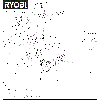 Vue éclatée Ryobi RY18CB23A-0 4000486599#01