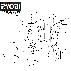 Vue éclatée Ryobi RBS250G 4000486312#01