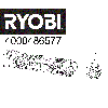 Vue éclatée Ryobi RLP4-0 4000486577#01