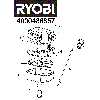 Vue éclatée Ryobi RDV4-0 4000486857#01