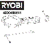 Vue éclatée Ryobi RML4-0 4000486841#01