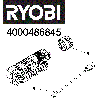 Vue éclatée Ryobi RLI4-0 4000486845#01