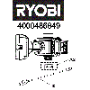 Vue éclatée Ryobi RLC4-0 4000486849#01