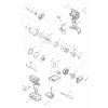 Vue éclatée Makita TD001G#01