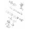 Vue éclatée Makita TW005G#01