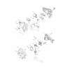 Vue éclatée Makita UH008G#01