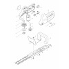 Vue éclatée Makita UH303D#01