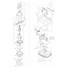 Vue éclatée Makita VC3210L#01